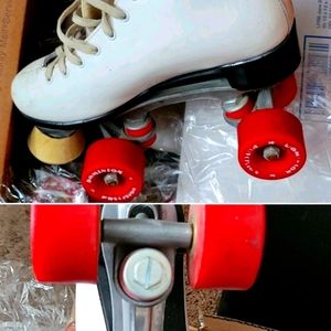 FOR RAGENDominion Double Leather Roller Skate